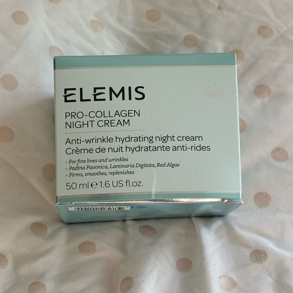 ELEMIS Pro-Collagen Night Cream - Soft Blue